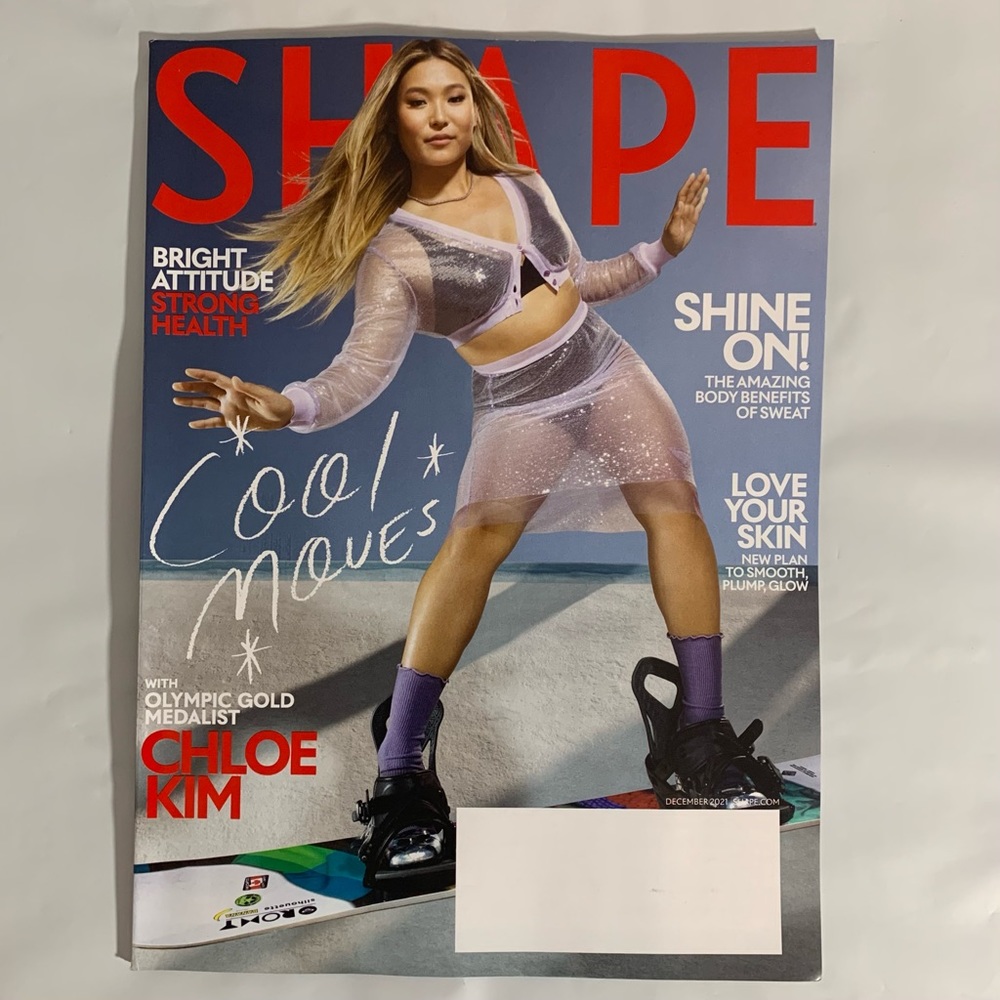Shape Magazine December 2021 Chloe Kim Olympic Gold Medalist Love Your Skin